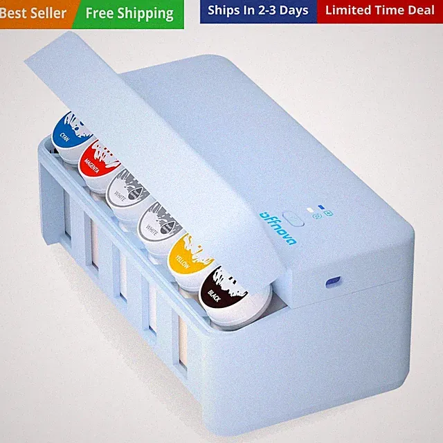 CISS DTF White Ink Circulation System, Upgraded Extension CISS Ink Tube and W...