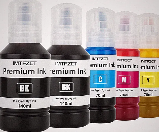 Replacement for Epson 502 Ink Refill Bottles for ET-3760 ET2760 ET2750 ET-4760 E